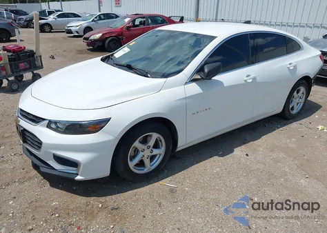 2016 Chevrolet Malibu Ls из США, поврежденный, VIN 1G1ZB5ST0GF215030